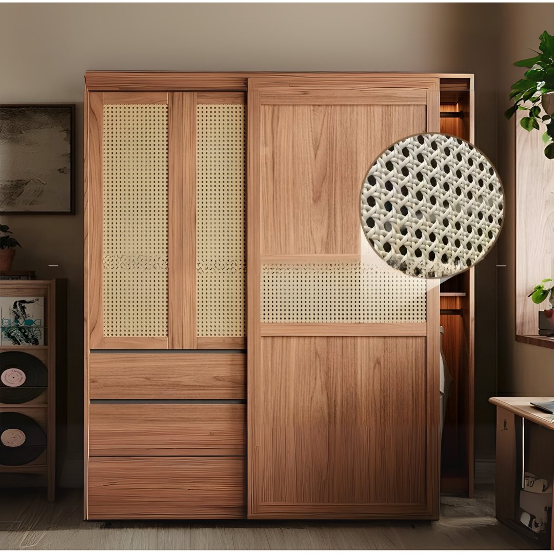 REGALIA Rustic Solid Wood Wardrobe