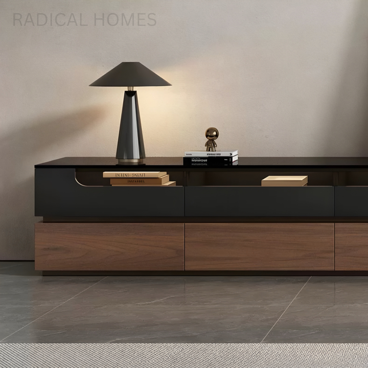 ZARVON Modern TV Console Cabinet