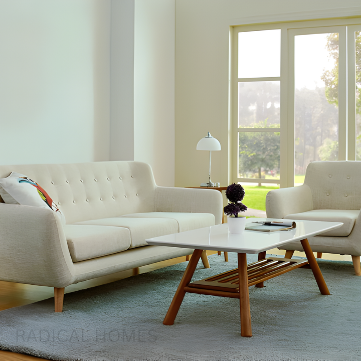 KOBU Victorian Fabric Sofa