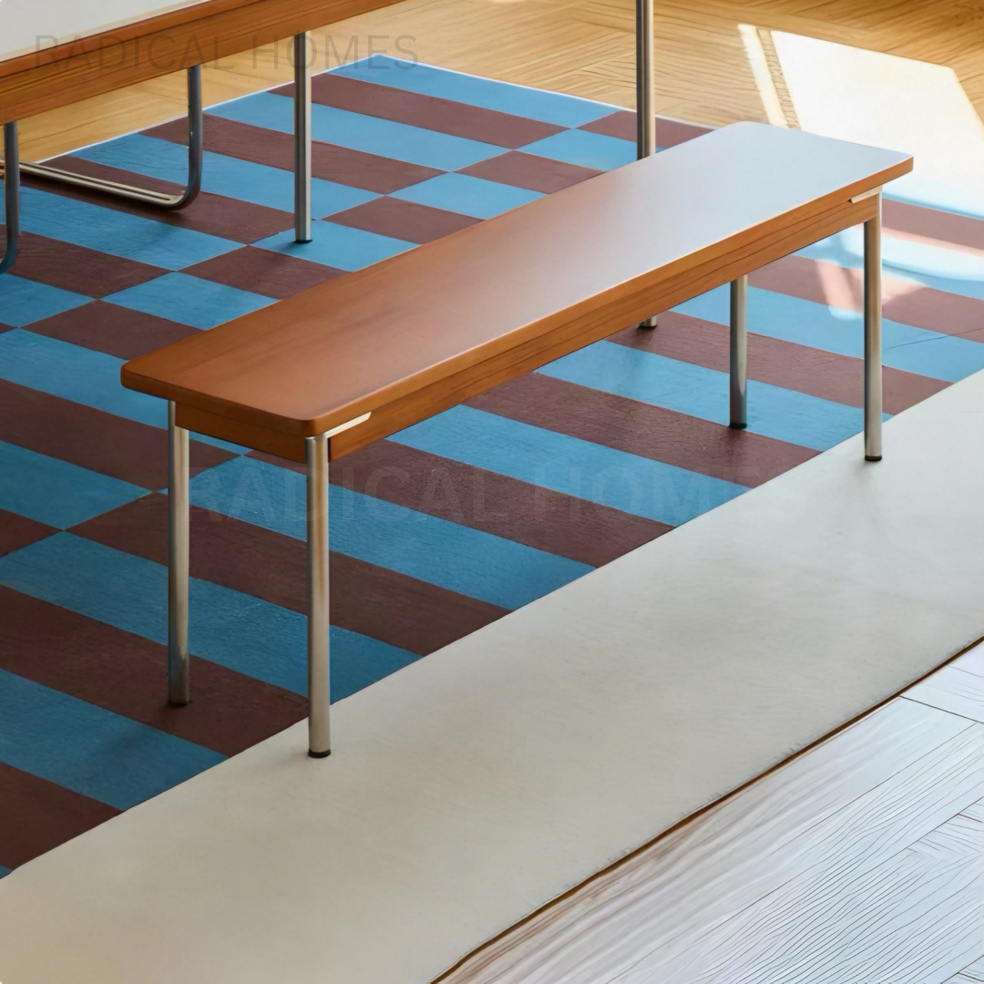BASSAH Modern Solid Wood Dining Bench - Radical Homes Singapore