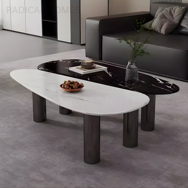 MIKE Modern Sintered Stone Coffee Table - Radical Homes Singapore