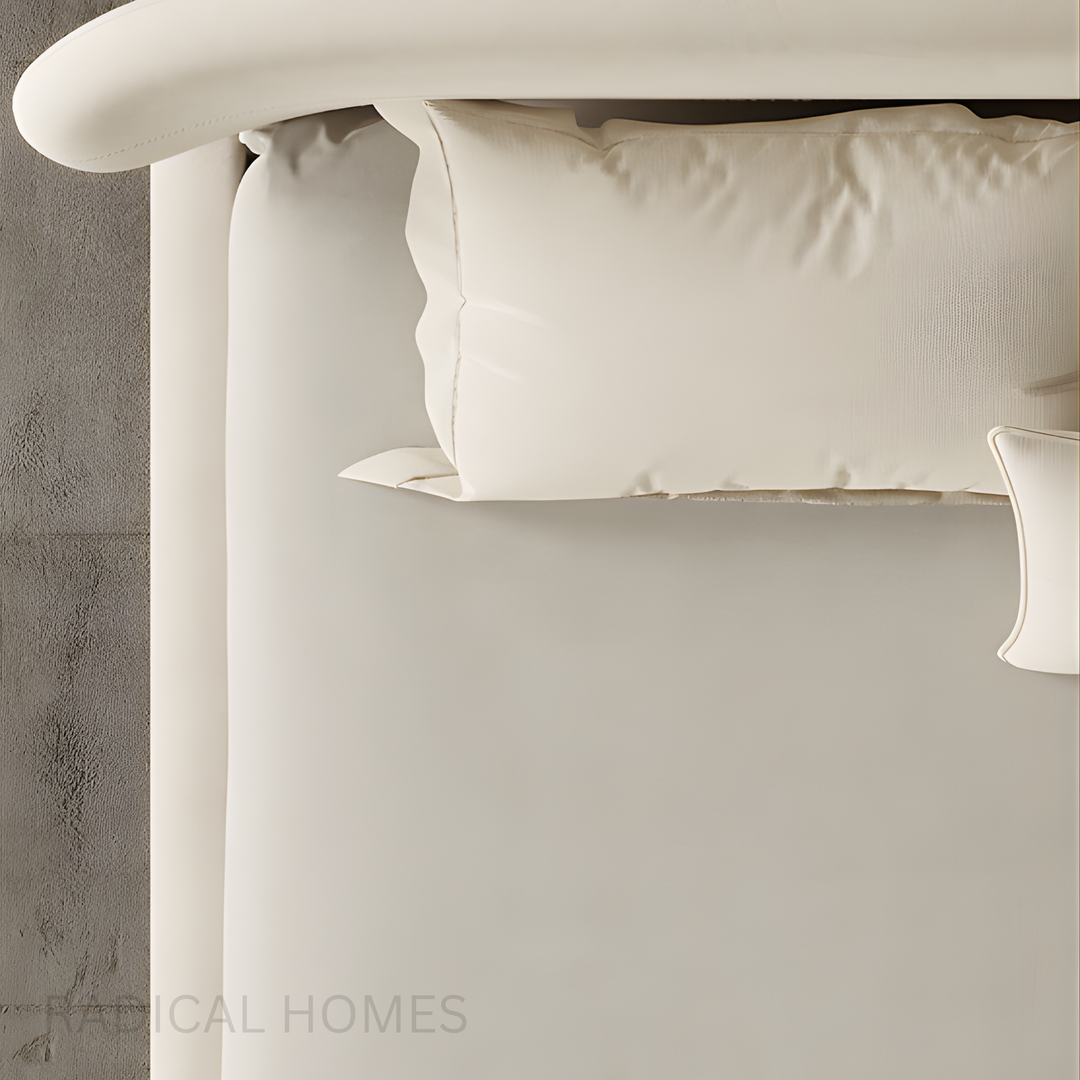 SHIANO Minimalist Floating Fabric Bedframe