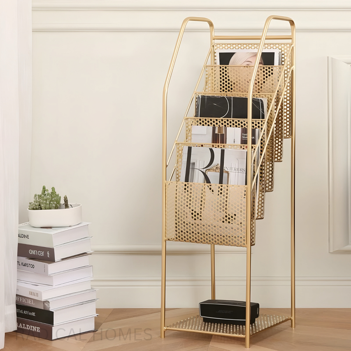 NAYTE Modern Industrial Mesh Magazine Rack - Radical Homes Singapore
