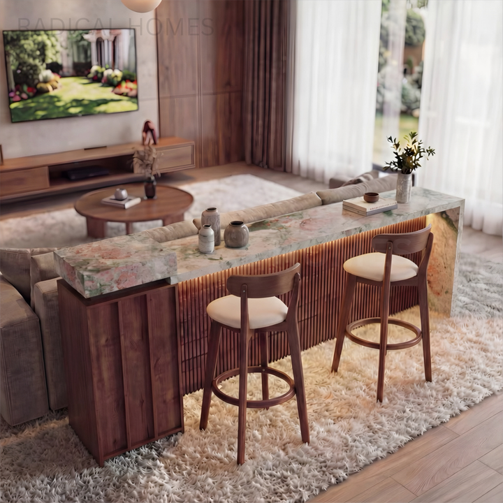 CALO Modern Sintered Stone Bar Table