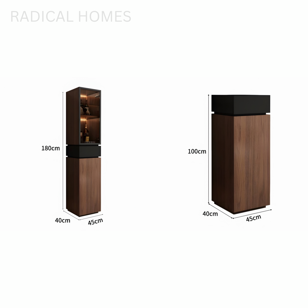 ZARVON Modern TV Console Cabinet