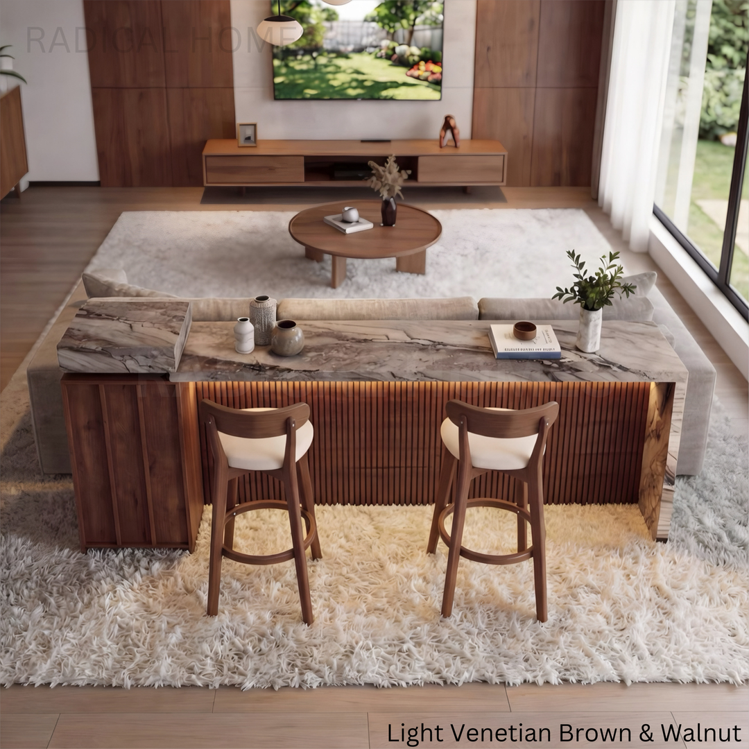 CALO Modern Sintered Stone Bar Table