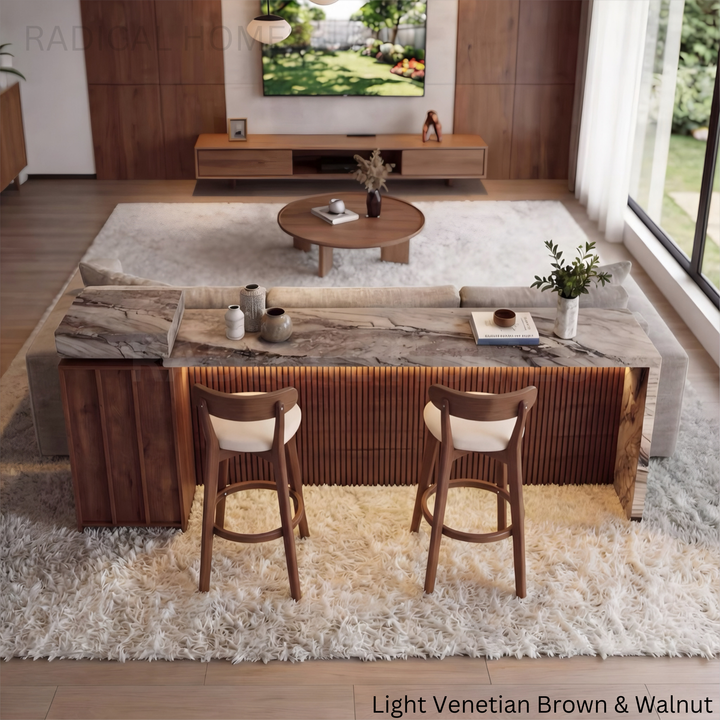CALO Modern Sintered Stone Bar Table