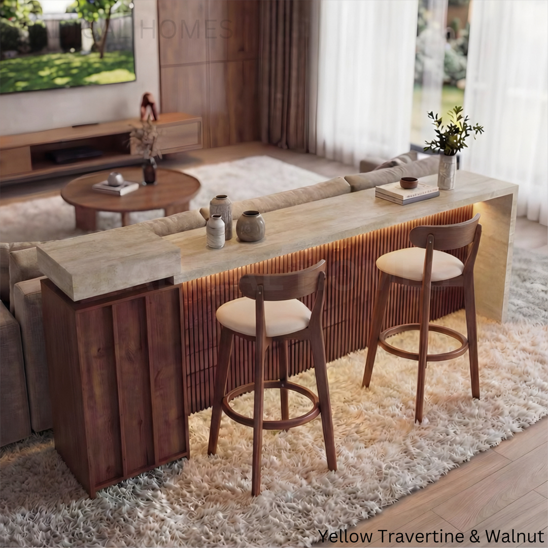 CALO Modern Sintered Stone Bar Table