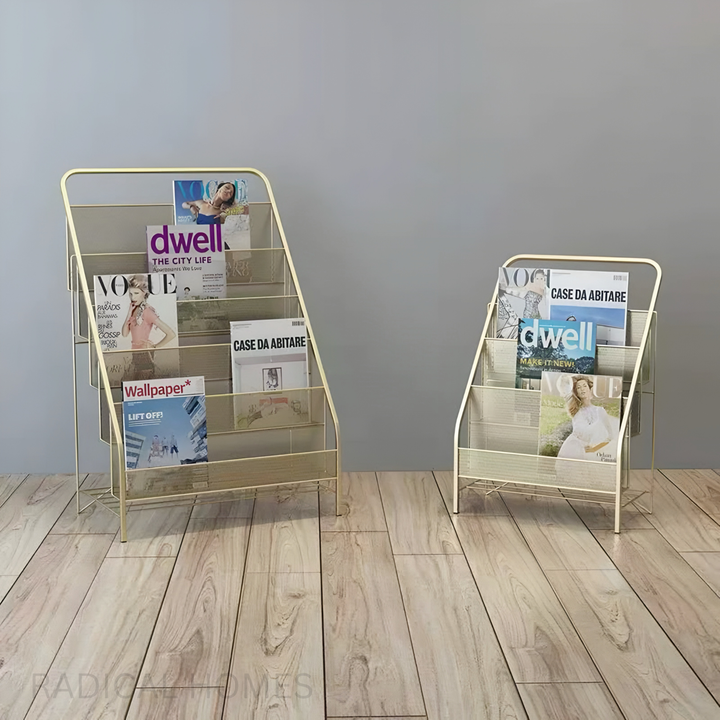 NAYTE Modern Industrial Mesh Magazine Rack - Radical Homes Singapore