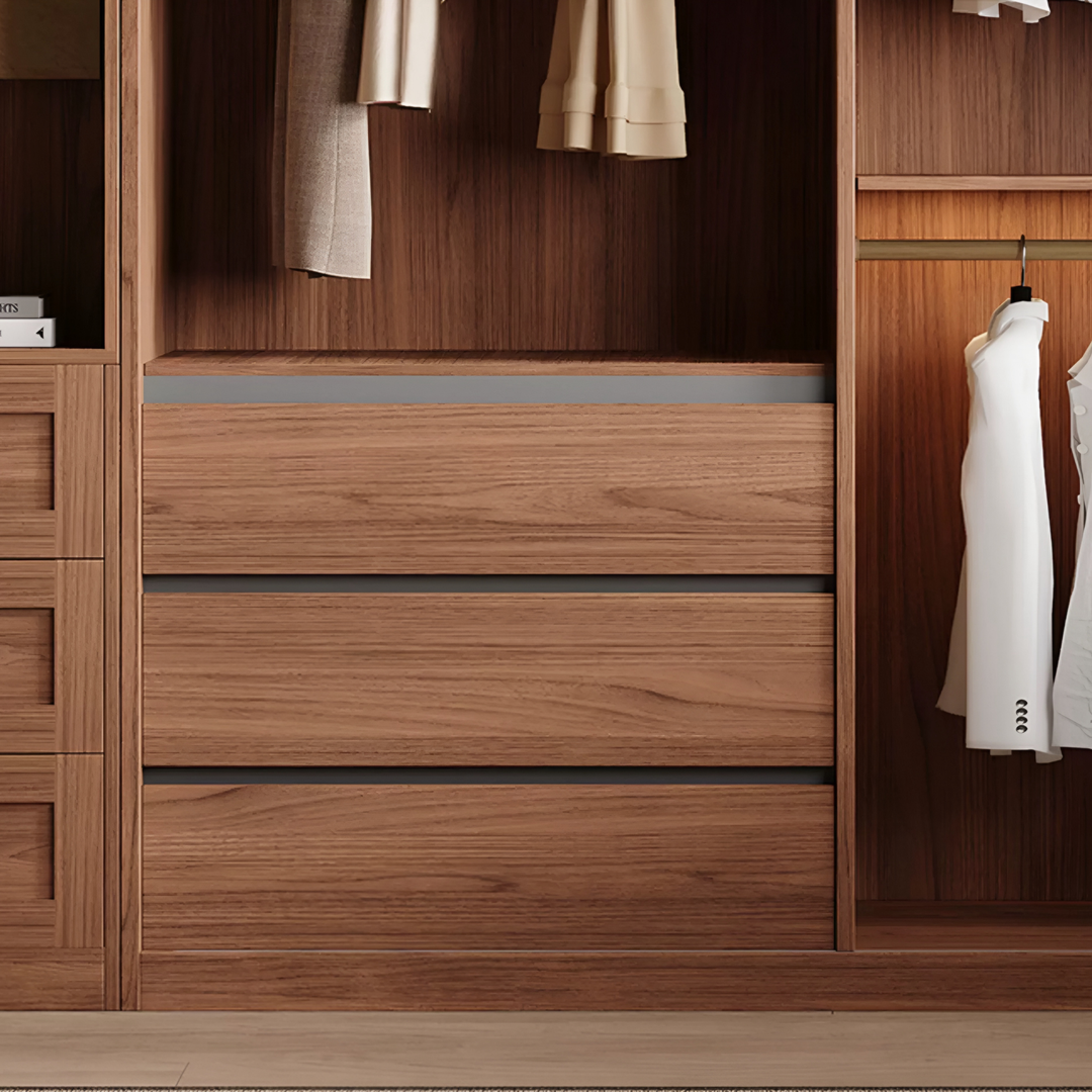 REGALIA Rustic Solid Wood Wardrobe
