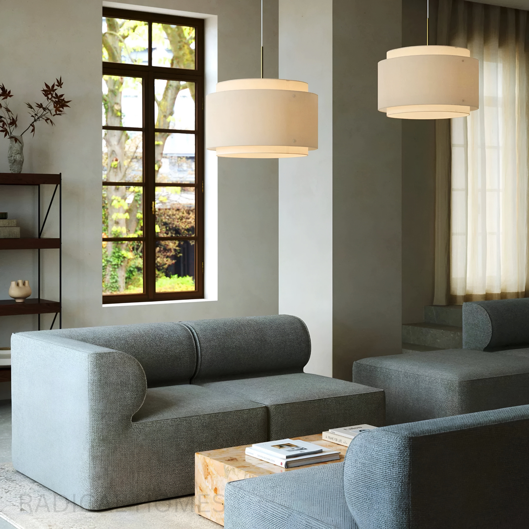 ARCADIA Modern Marble Table Lamp - Radical Homes Singapore