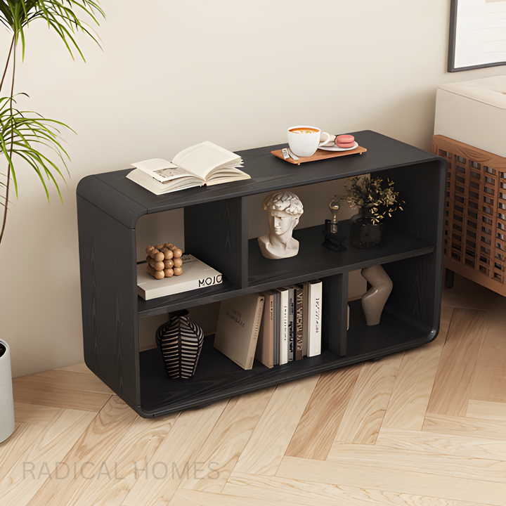 NUBOKU Solid Ash Wood Side Table