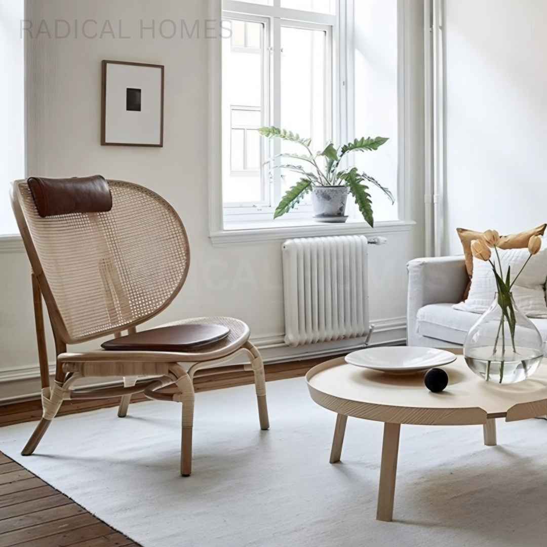 DRIBBY Vintage Rattan Armchair