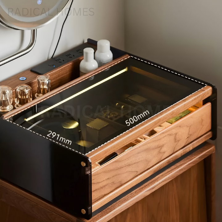 MIKAH Modern Solid Wood Vanity Table - Radical Homes Singapore