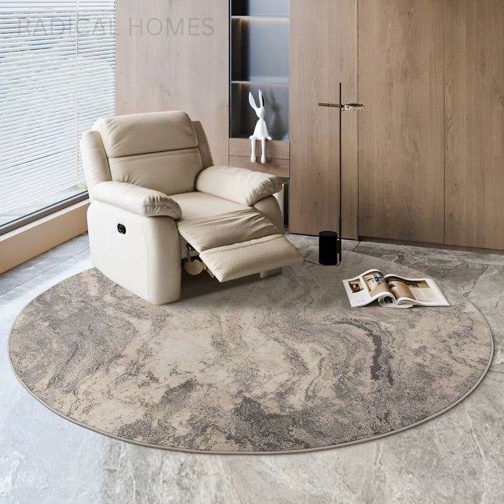 AURELIA Modern Round Rug - Radical Homes Singapore
