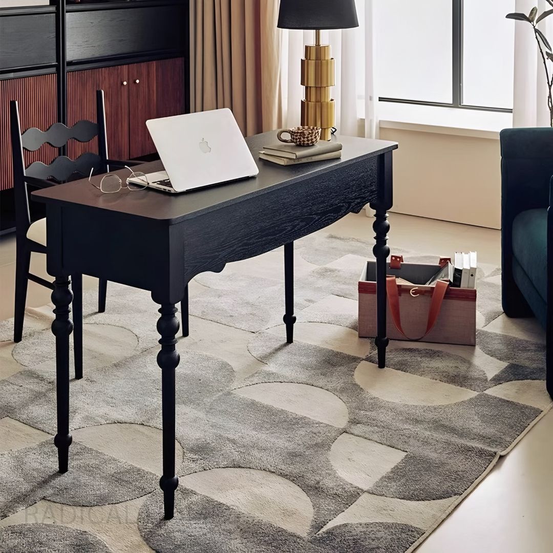 Study Table Rustic MAISON Rustic Solid Wood Study Desk – Radical Homes