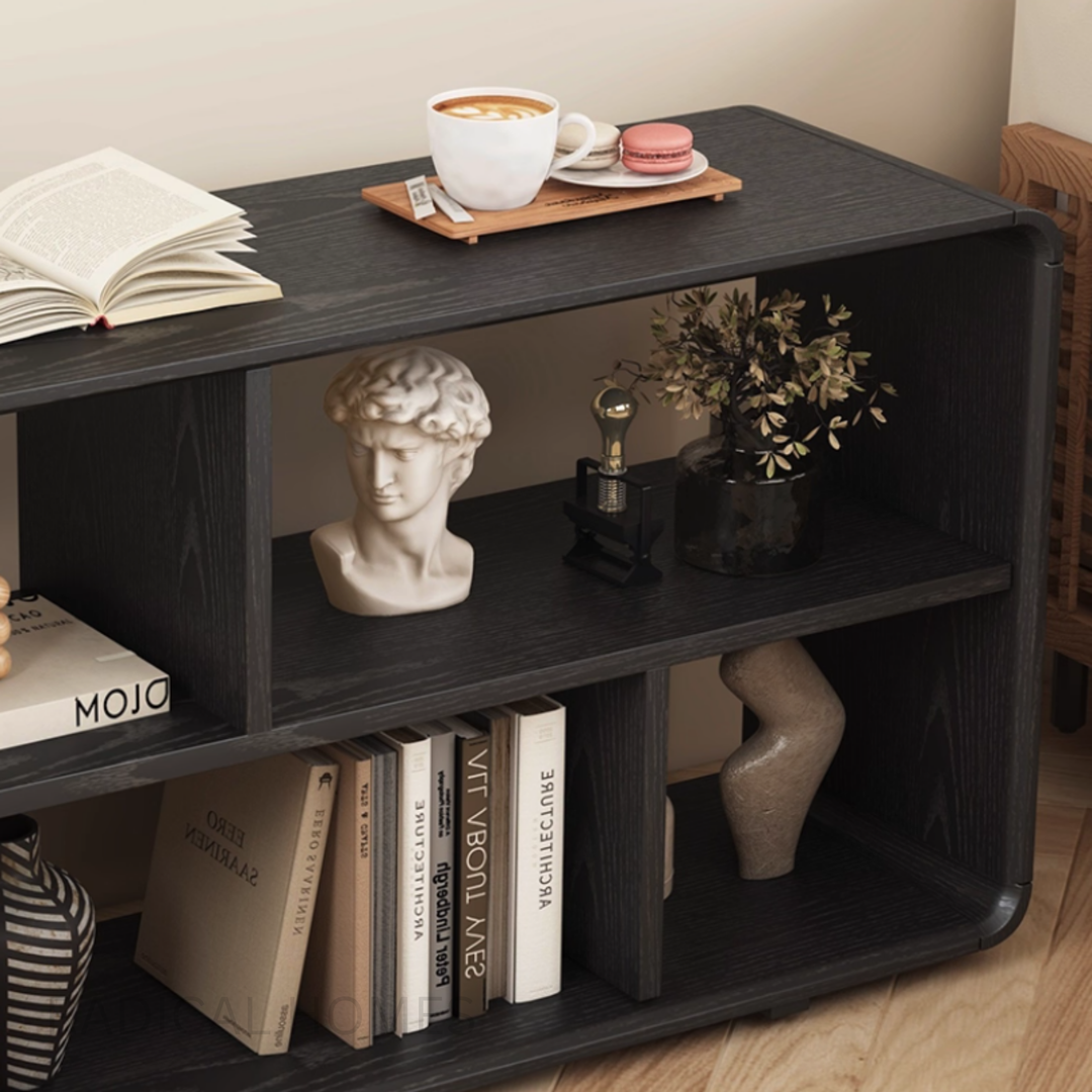 NUBOKU Solid Ash Wood Side Table