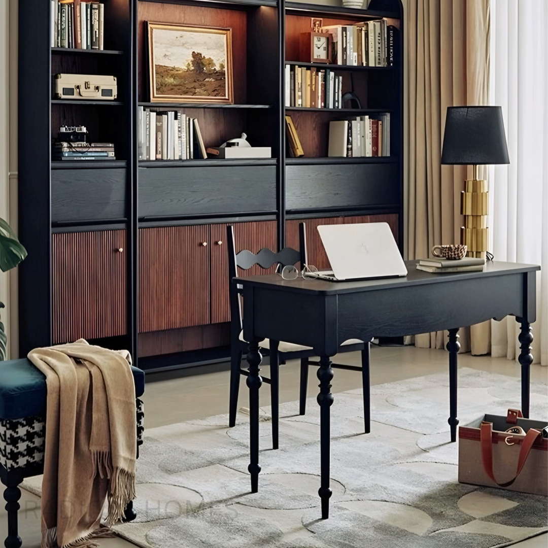 Study Table Rustic MAISON Rustic Solid Wood Study Desk – Radical Homes