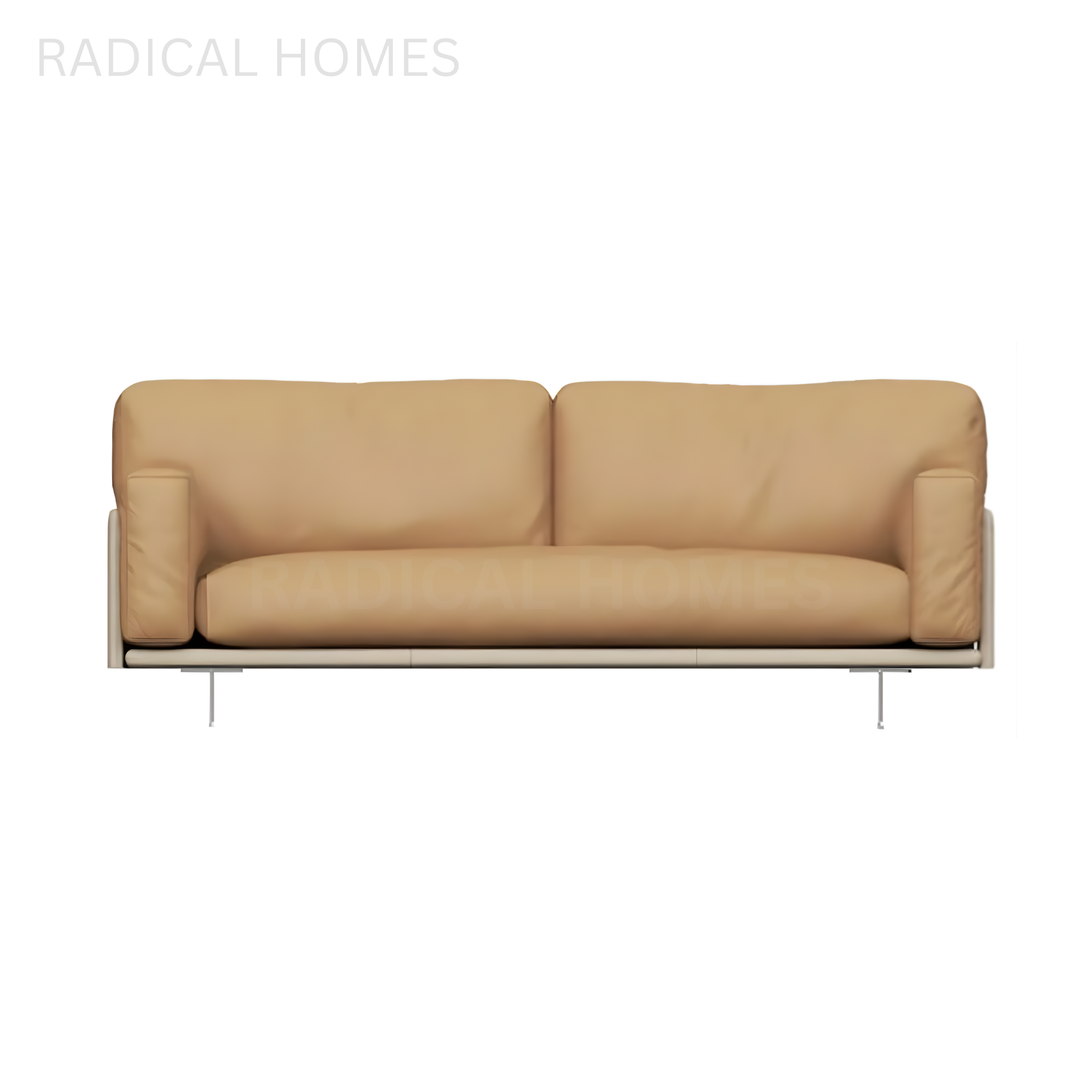 IDA Modern Leather Sofa - Radical Homes Singapore