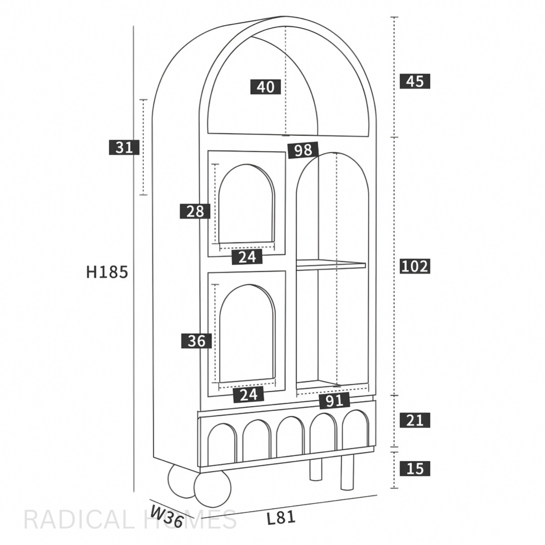 FENNA Japandi Sideboard