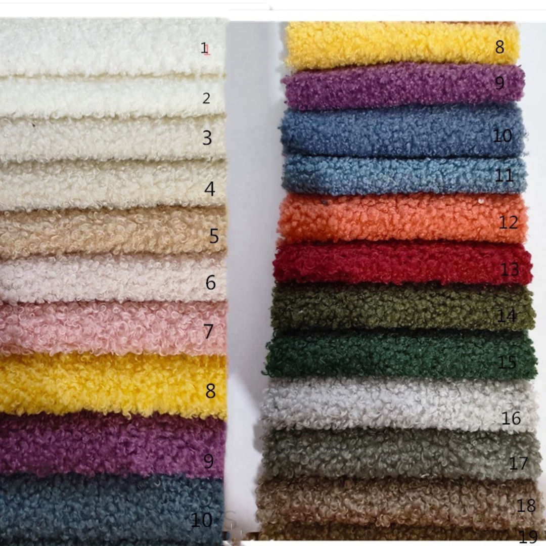 MOCHI Modern Boucle Bench