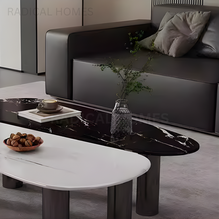 MIKE Modern Sintered Stone Coffee Table - Radical Homes Singapore
