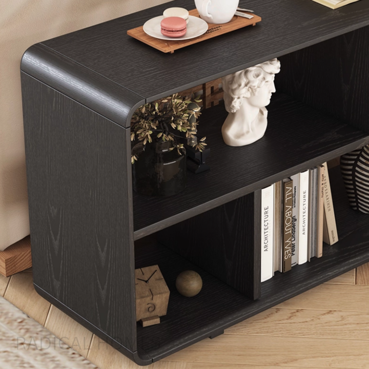 NUBOKU Solid Ash Wood Side Table