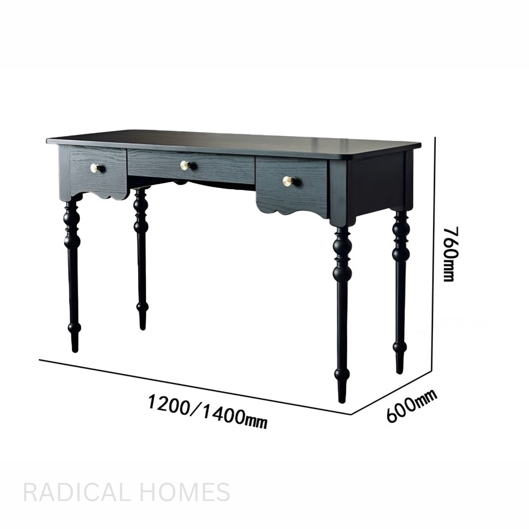 MAISON Rustic Solid Wood Study Desk