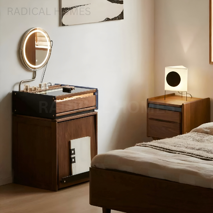MIKAH Modern Solid Wood Vanity Table - Radical Homes Singapore