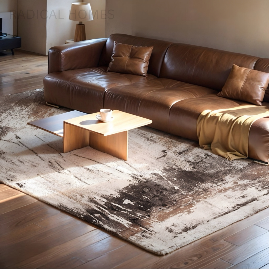 VIRELIA Modern Abstract Floor Rug - Radical Homes Singapore