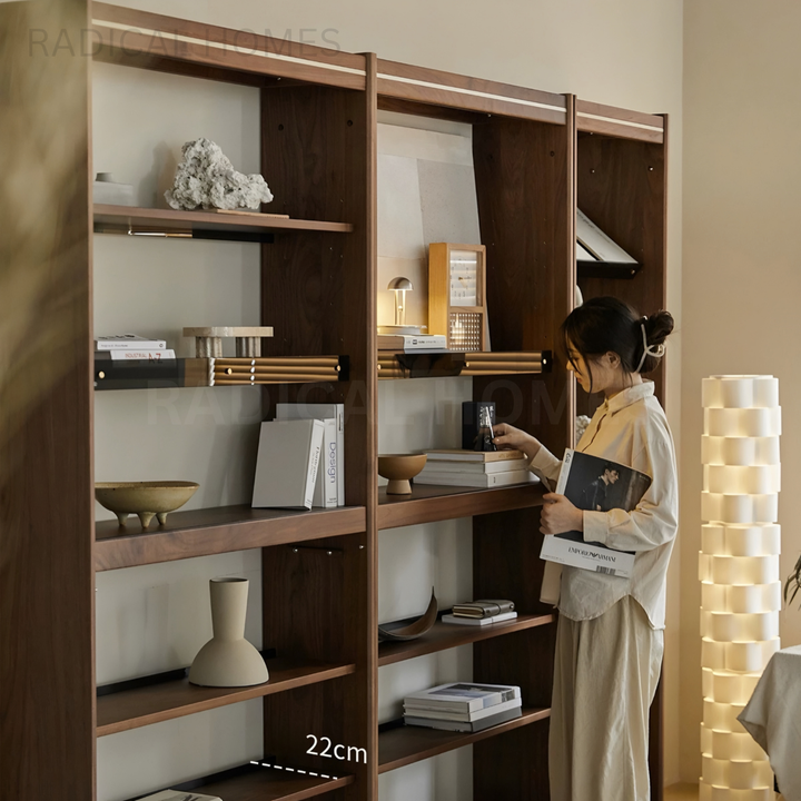 DYLAN Modern Solid Wood Display Shelf - Radical Homes Singapore