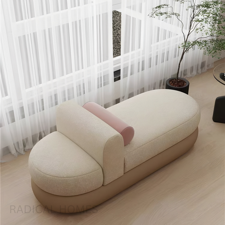 NOVELLA Modern Chaise Bench