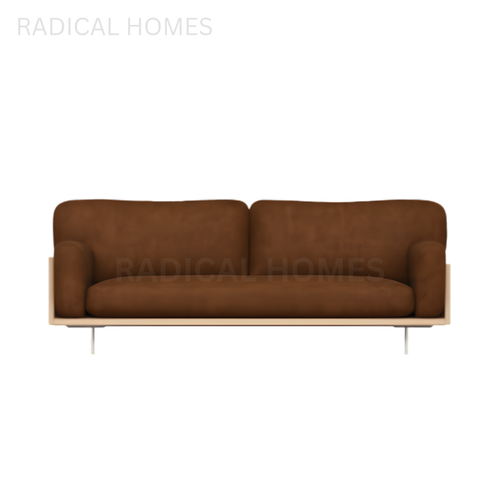 IDA Modern Leather Sofa - Radical Homes Singapore