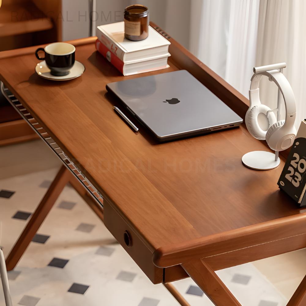 JORI Modern Solid Wood Study Table - Radical Homes Singapore