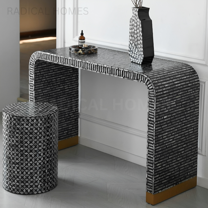 SALVIE Mediterranean Pearl Console Table