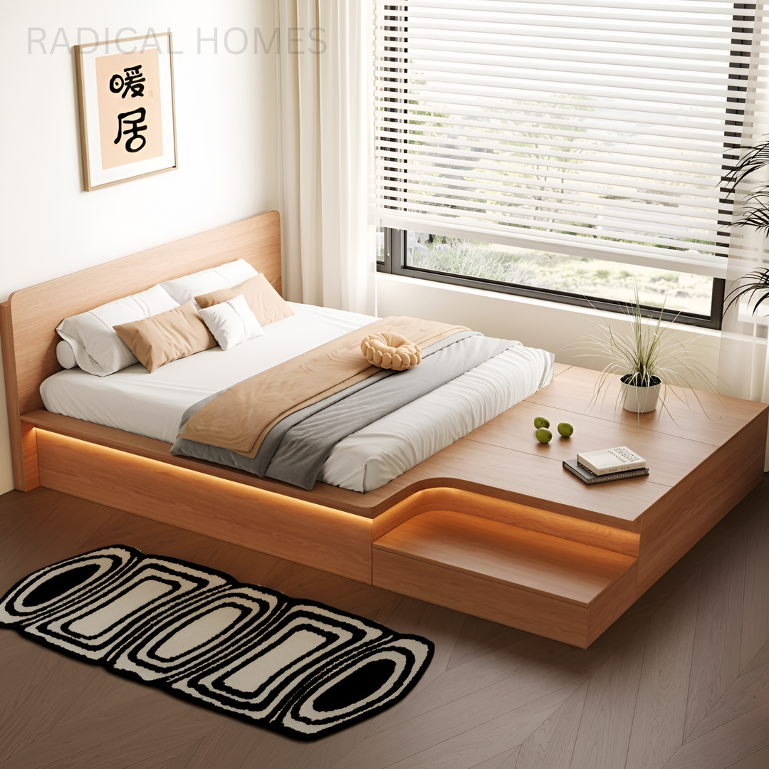 AIZIO Japanese Platform Bedframe