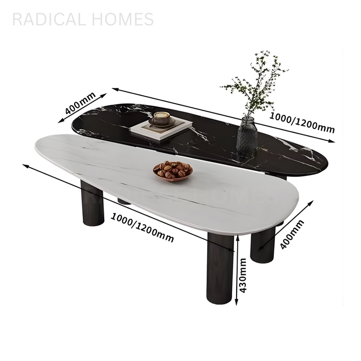 MIKE Modern Sintered Stone Coffee Table - Radical Homes Singapore