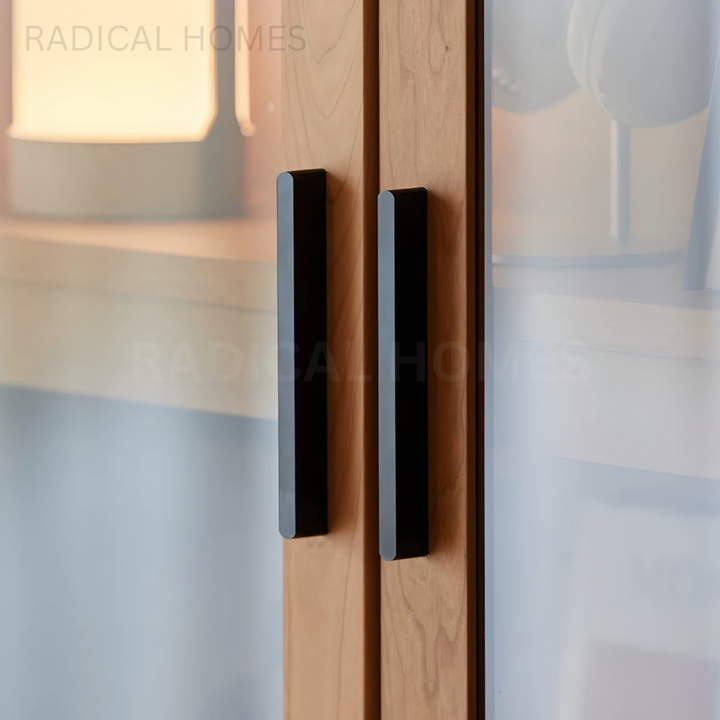 MAUI Modern Solid Wood Display Cabinet - Radical Homes Singapore