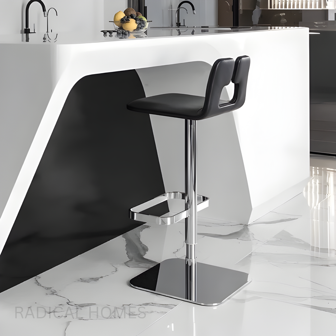 ARTYLIS Modern Leather Bar Stool