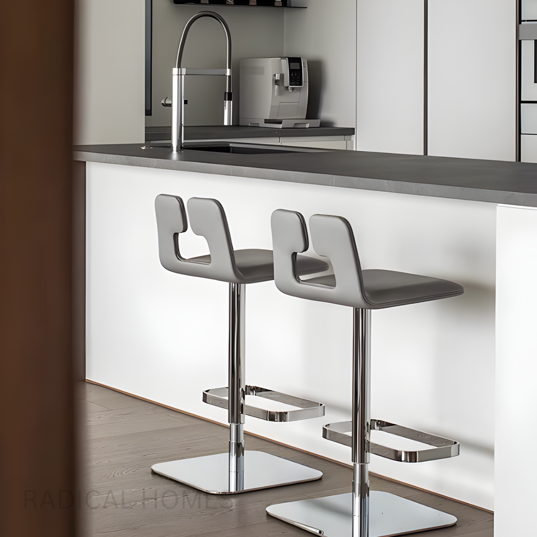 ARTYLIS Modern Leather Bar Stool