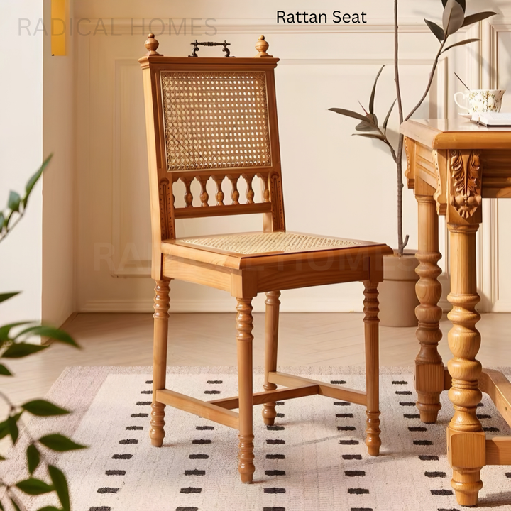 ALATRA Victorian Solid Wood Dining Table
