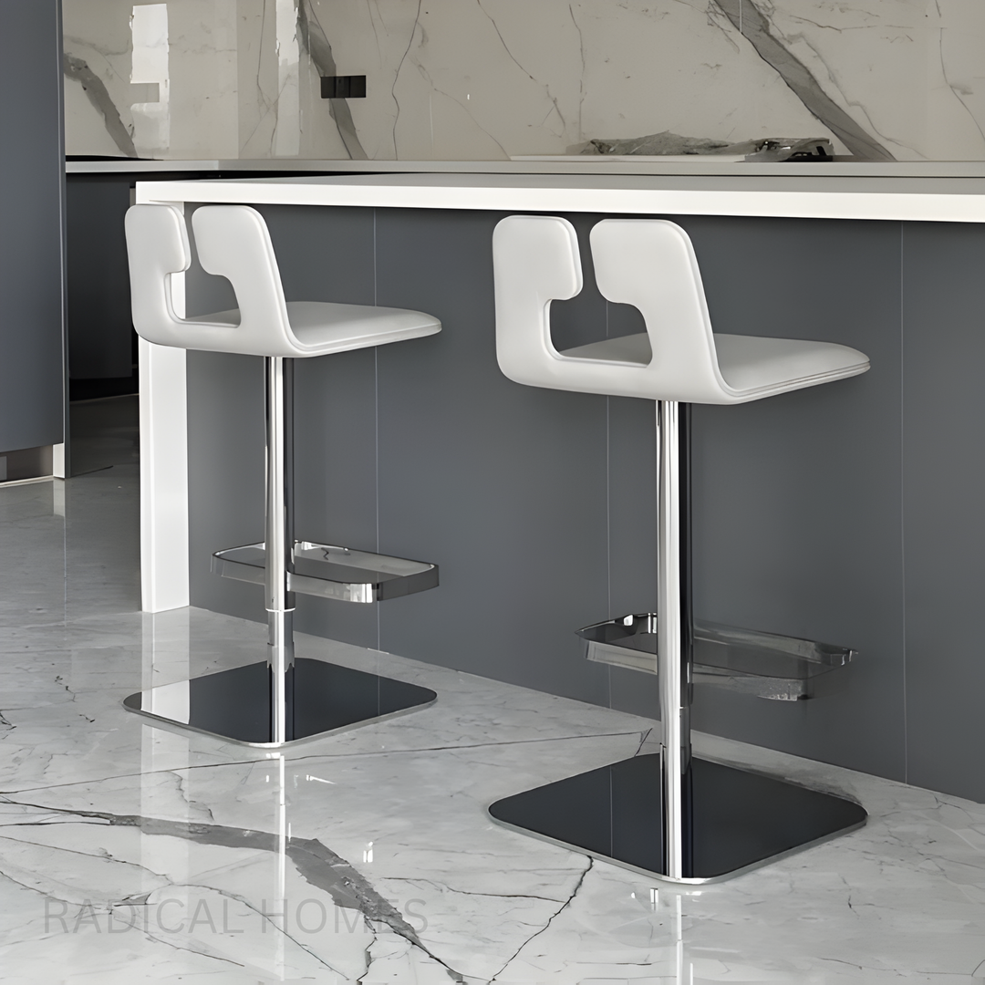 ARTYLIS Modern Leather Bar Stool