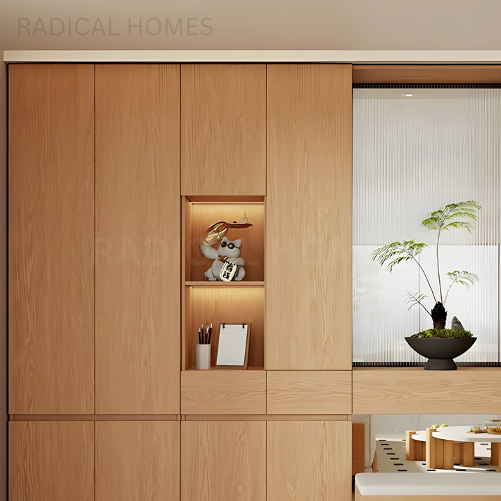 MARDIE Modern Shoe Cabinet With Console Table