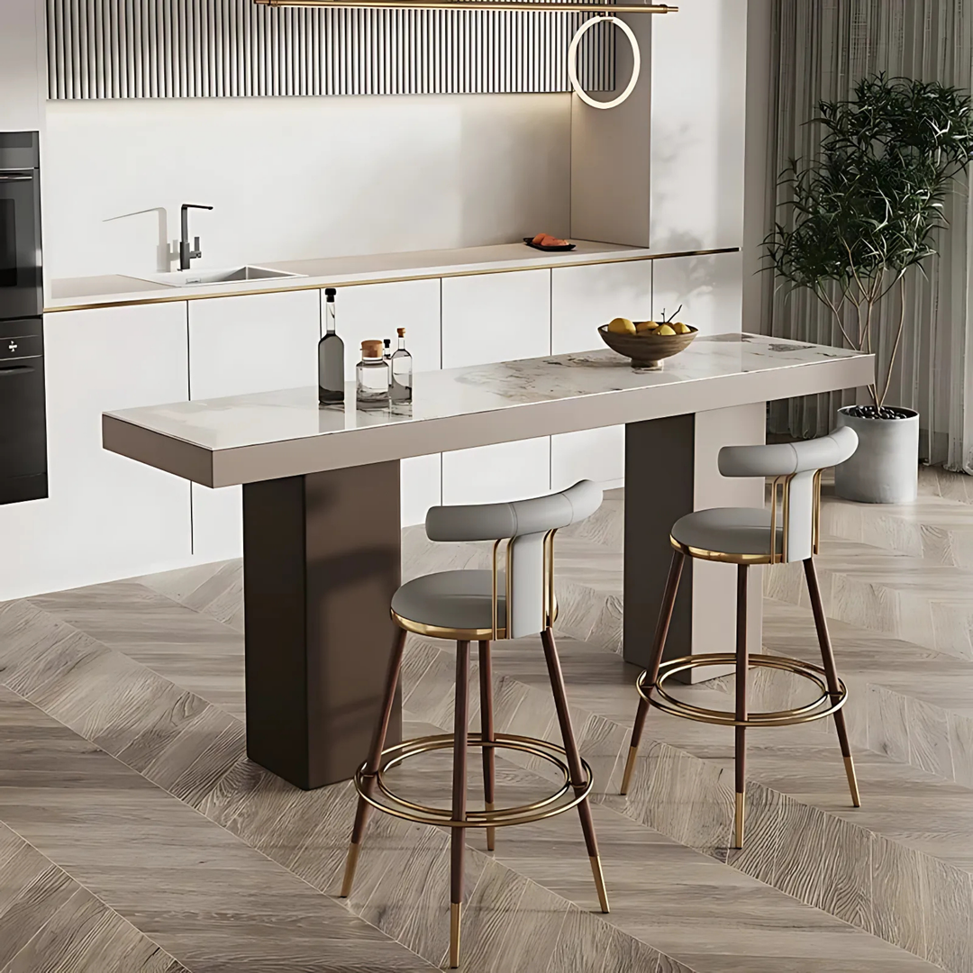 VARENA Modern Sintered Stone Bar Table
