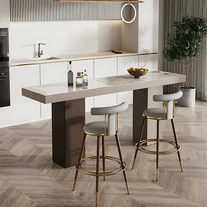 VARENA Modern Sintered Stone Bar Table