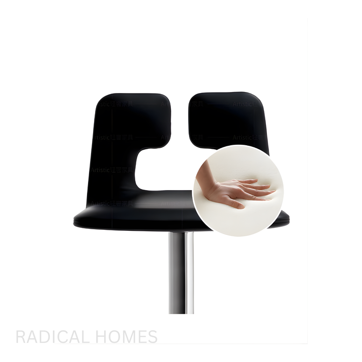 ARTYLIS Modern Leather Bar Stool