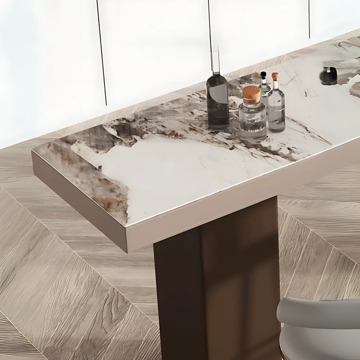 VARENA Modern Sintered Stone Bar Table