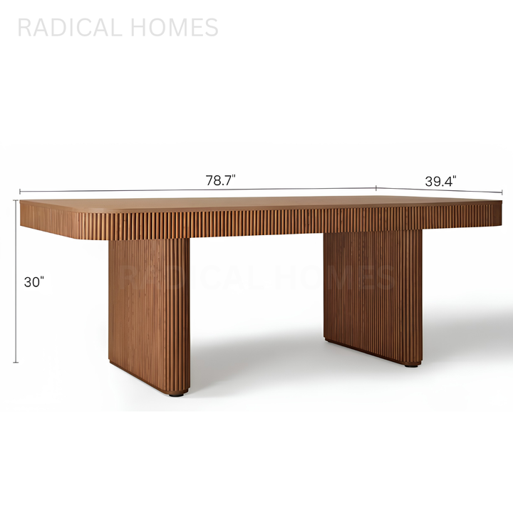 VALENTINE Modern Solid Wood Dining Table