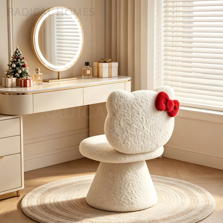 FELINE Modern Boucle Vanity Chair
