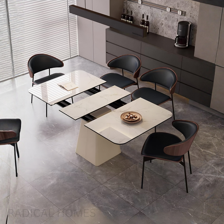 QUADRIA Extendable Sintered Stone Dining Table